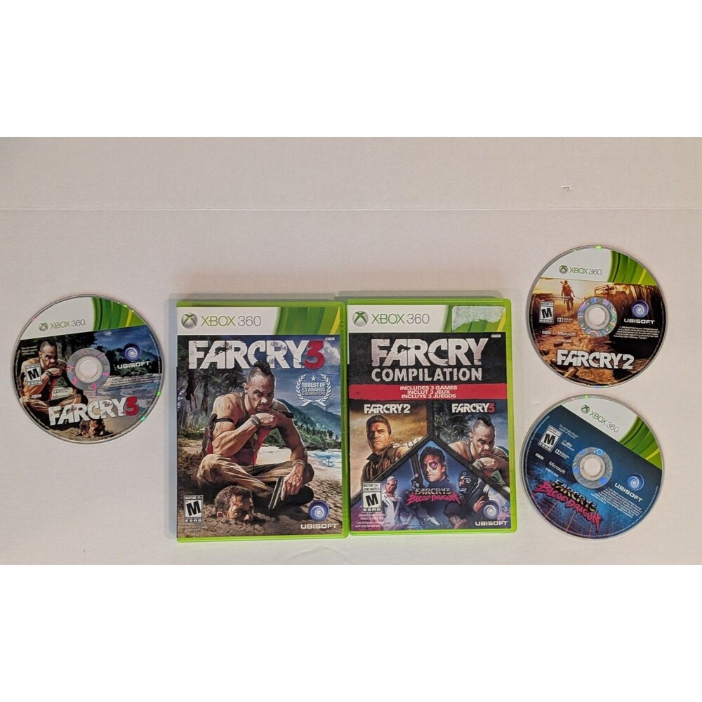 Far Cry Compilation (Microsoft Xbox 360, 2014) Video Game